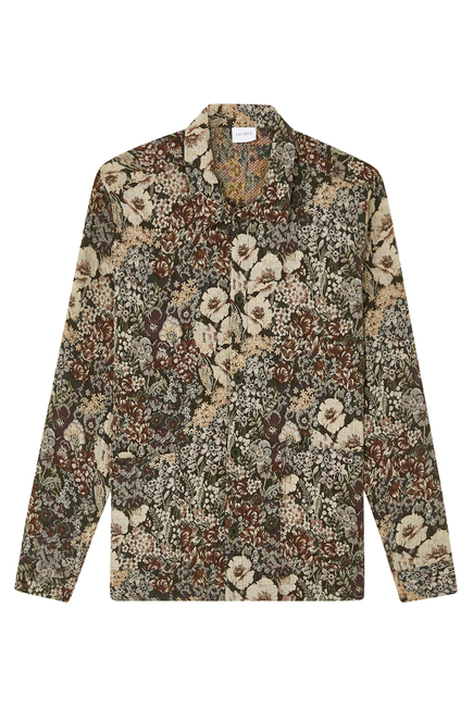 Hugh Jacquard Overshirt 