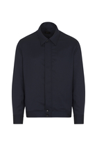  Wool Shirt Collar Blouson