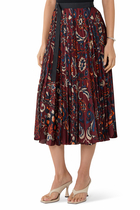 Floral Print Skirt 
