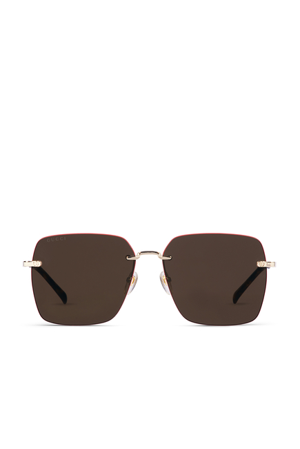 GG1955SA Specialized-Fit Square Sunglasses