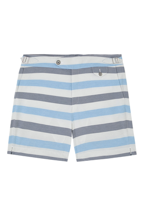 Clipper Broad Stripes Swim Shorts