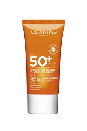 كريم يوث بروتكتينج واقي من الشمس عالي الحماية بعامل حماية SPF50 للجسم