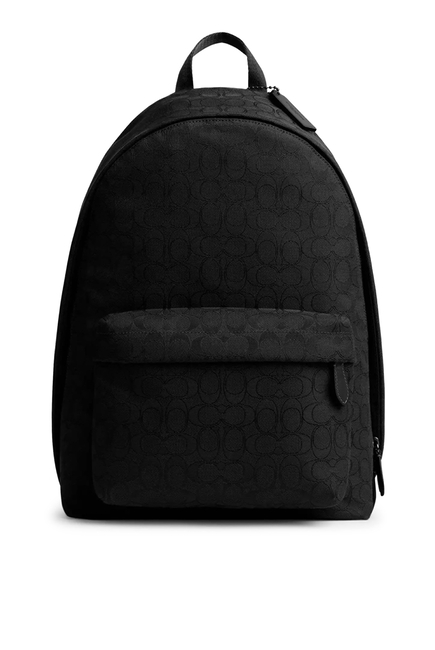 Hall Signature Jacquard Backpack