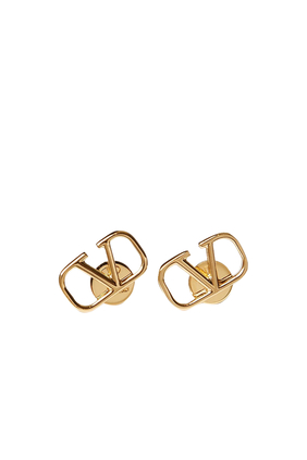 VLogo Stud Earrings