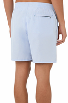 Linen Blend Swim Shorts