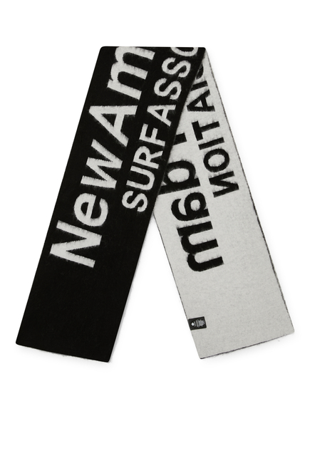  Fuzzy Name Scarf 