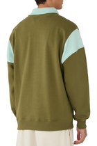 Logo Braided Polo Shirt