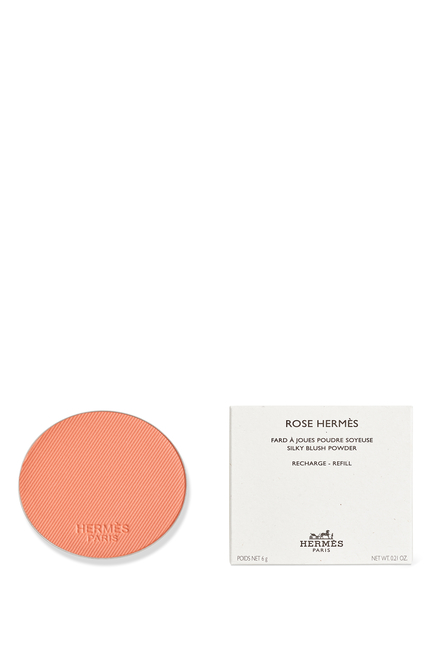  وردي Hermès, صفيحة إعادة التعبئة الخاصّة بـ Silky Blush