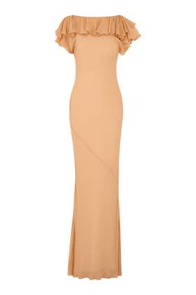 Suestado Ruffled Maxi Dress