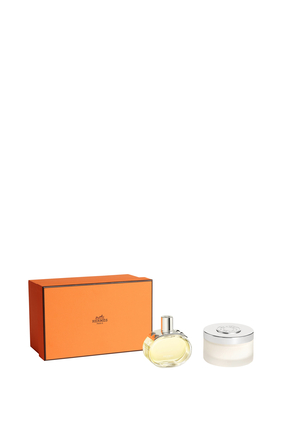 مجموعة هدايا Barénia، أو دو بارفان، بإصدار Celebrating with Hermès 