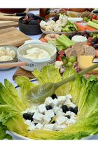 طقم ملعقة وشوكة تقديم سلطة