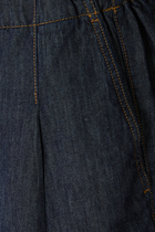 Wide-Leg Denim Trousers