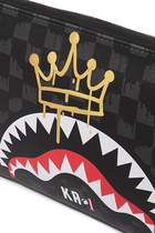Kids Crown Drip Check x Ka1 Clutch Pouch