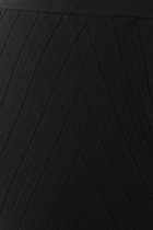 Embossed Motif Viscose-Blend Trousers