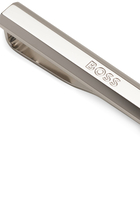Engraved Logo Brass Tie Bar