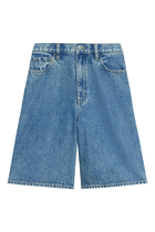 Relaxed Denim Shorts