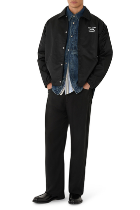 La Veste Slogan Jacket