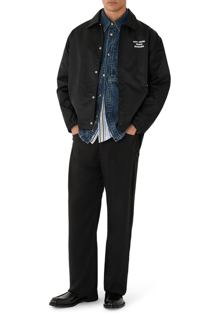 La Veste Slogan Jacket