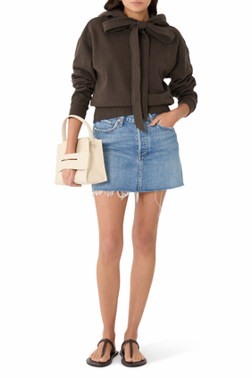 Tied Bow Hoodie