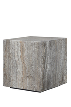 Travertine Siena Side Table