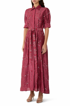 Louisa Draped Gown