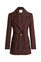  Longline Single-Breasted Jacket