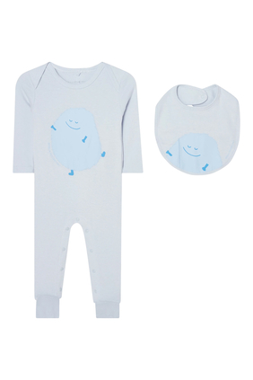 Kids  Jumpsuit & Bib Set