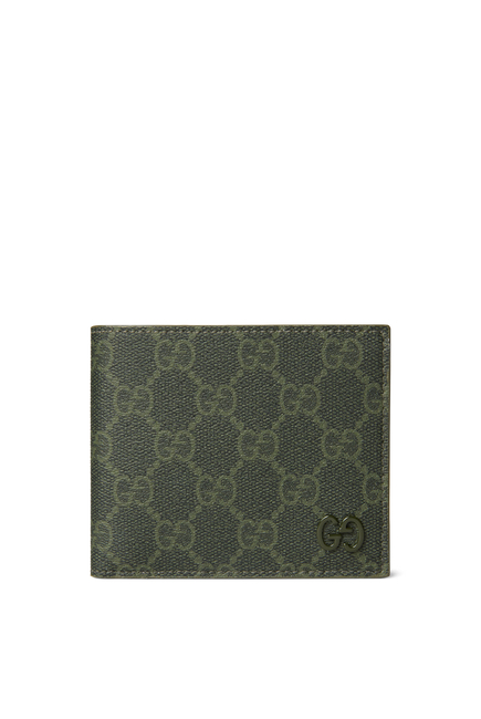 GG Monogram Bi-Fold Wallet