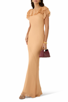 Suestado Ruffled Maxi Dress