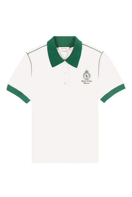  Crown 70s Pique Polo