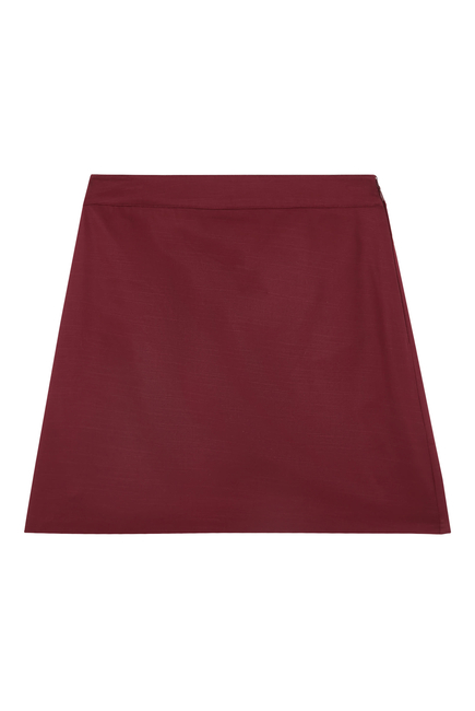 Tailored Mini Skirt