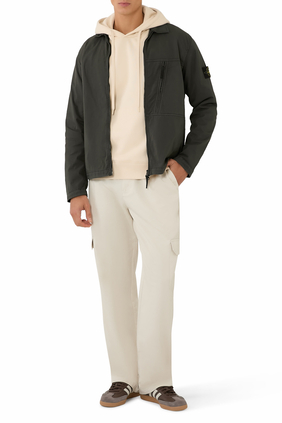 Canvas Weave Organic Cotton Overshirt