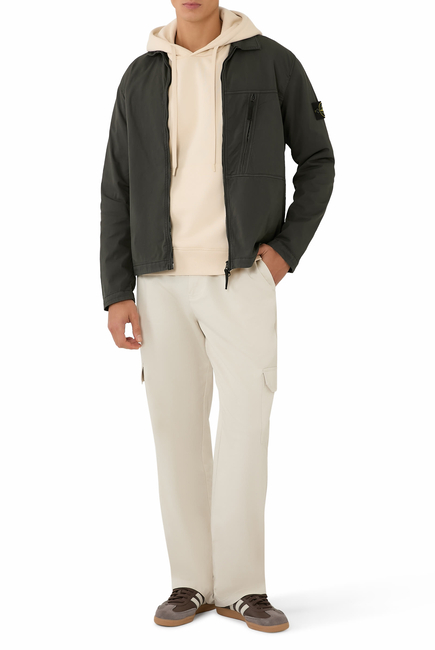 Canvas Weave Organic Cotton Overshirt