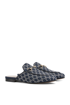 GG Crystal Princetown Slippers