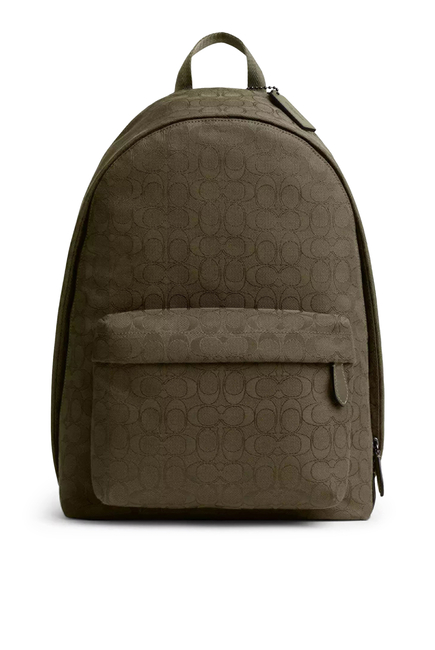 Hall Signature Jacquard Backpack