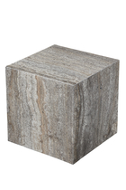 Travertine Siena Side Table