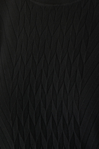 Viscose-Blend Jumper With Embossed Motif