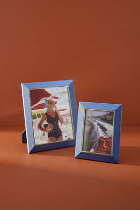 Perimeter Leather Photoframe - 4x6