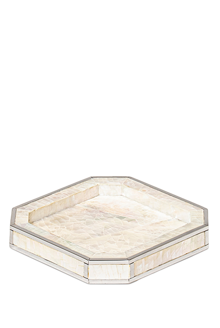 Crackled Mop Shell Soap Dish 