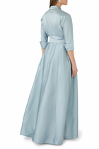 Trench Gown:Silver:10