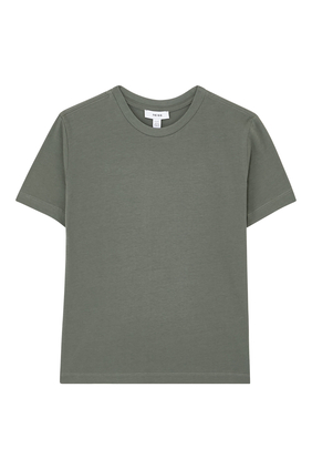 Kids Cotton Crew Neck T-Shirt
