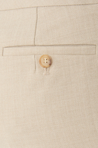 Front-Pleat Classic Trousers