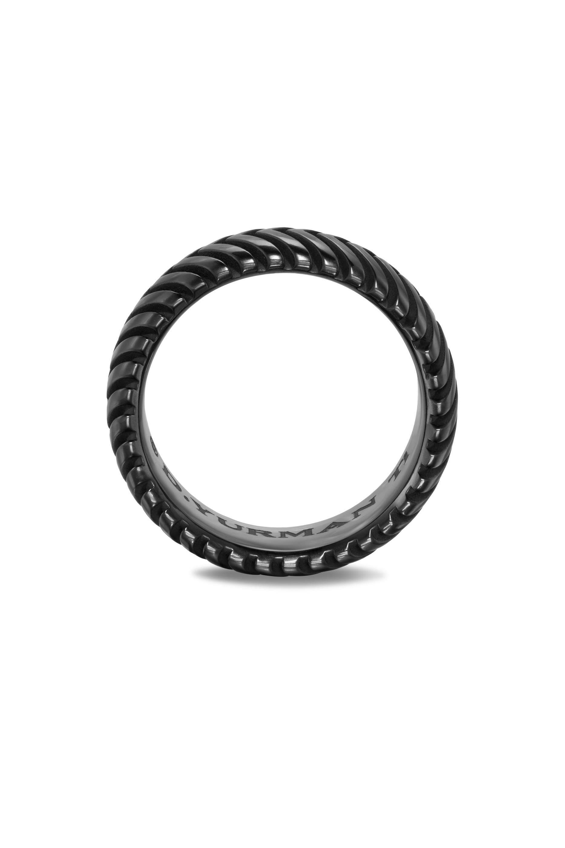 خاتم بتصميم شيفرون، تيتانيوم