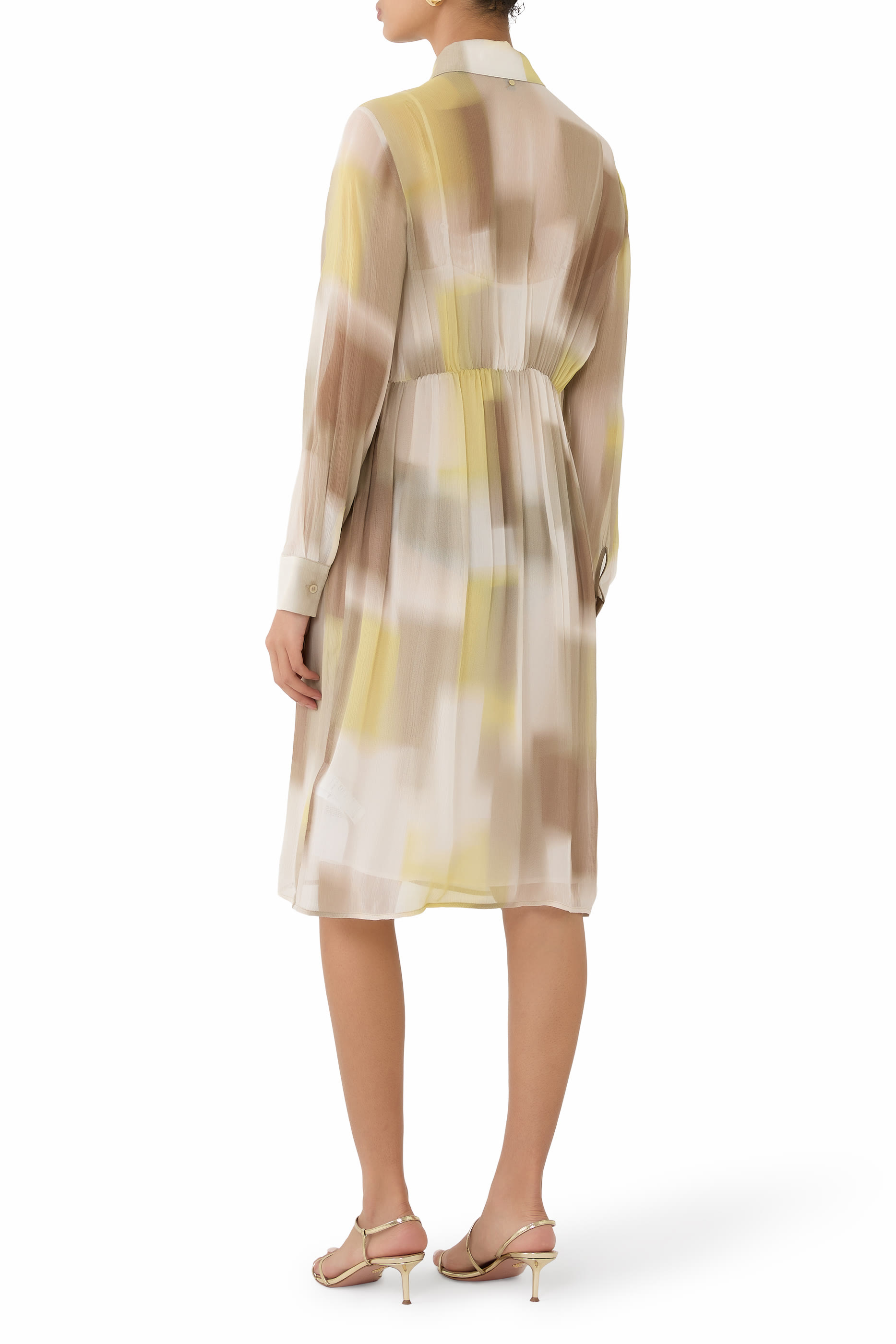 فستان بلا أكمام من تشكيلة الملابس شبه الرسمية