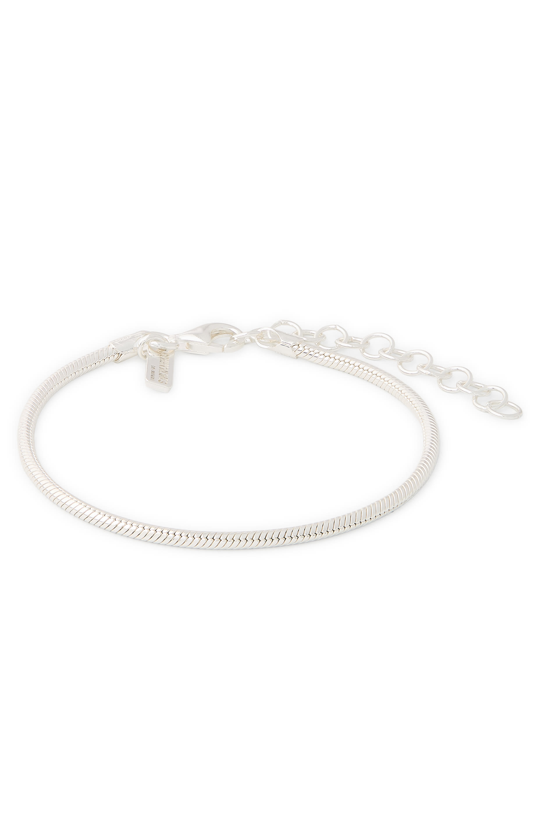 سوار سنيك بتصميم سلسلة، فضة إسترلينية