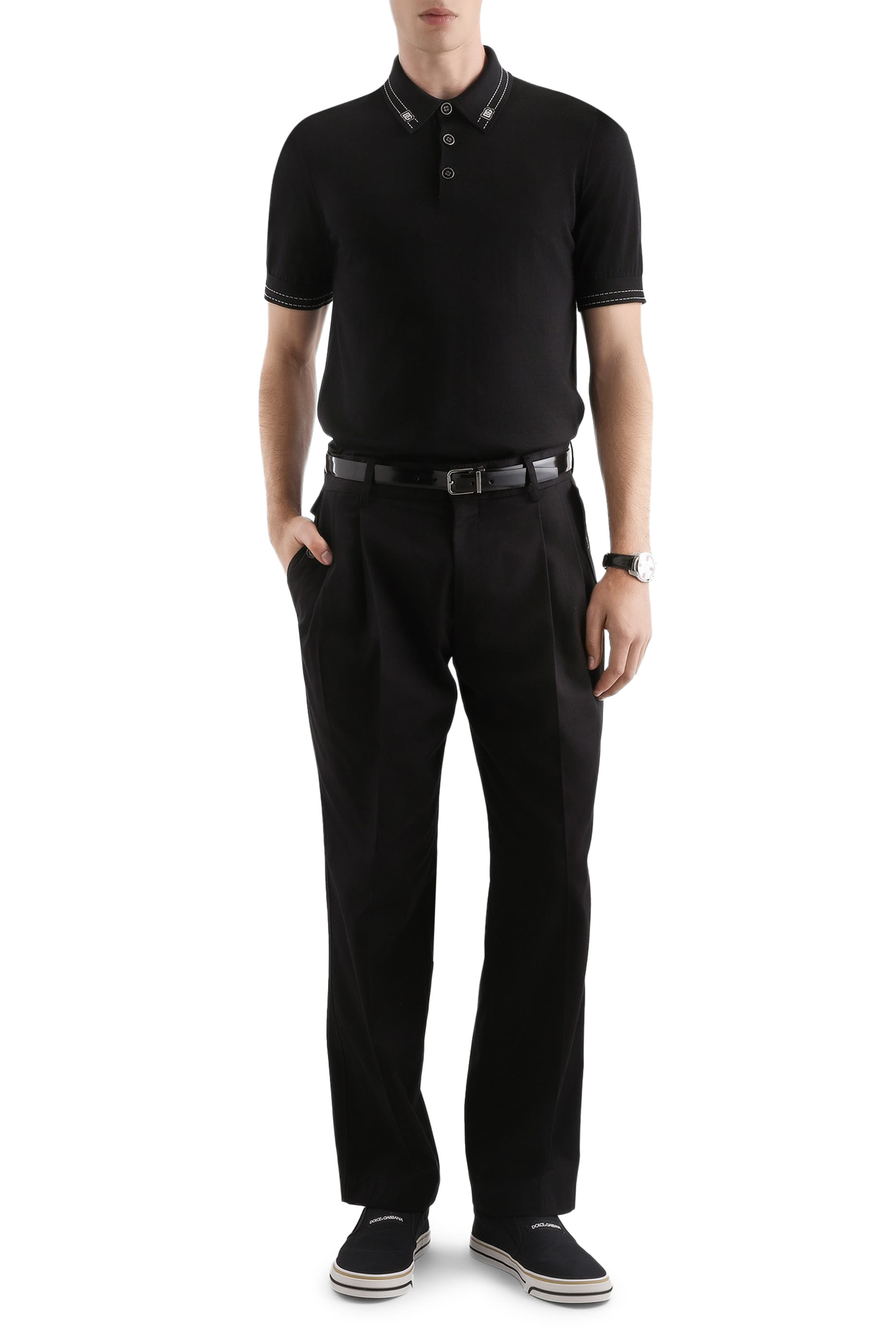 قميص بولو حرير