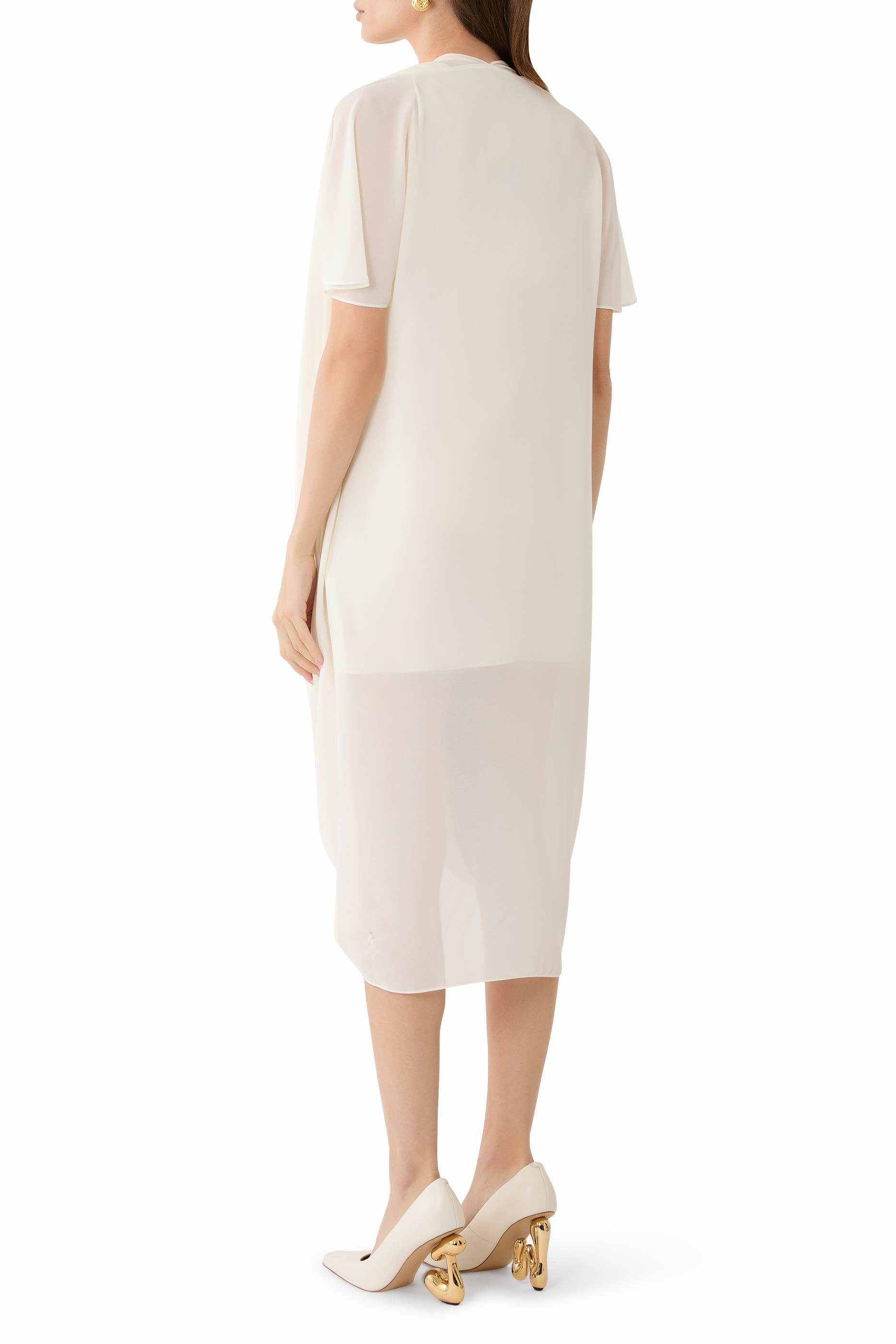 فستان متوسط الطول