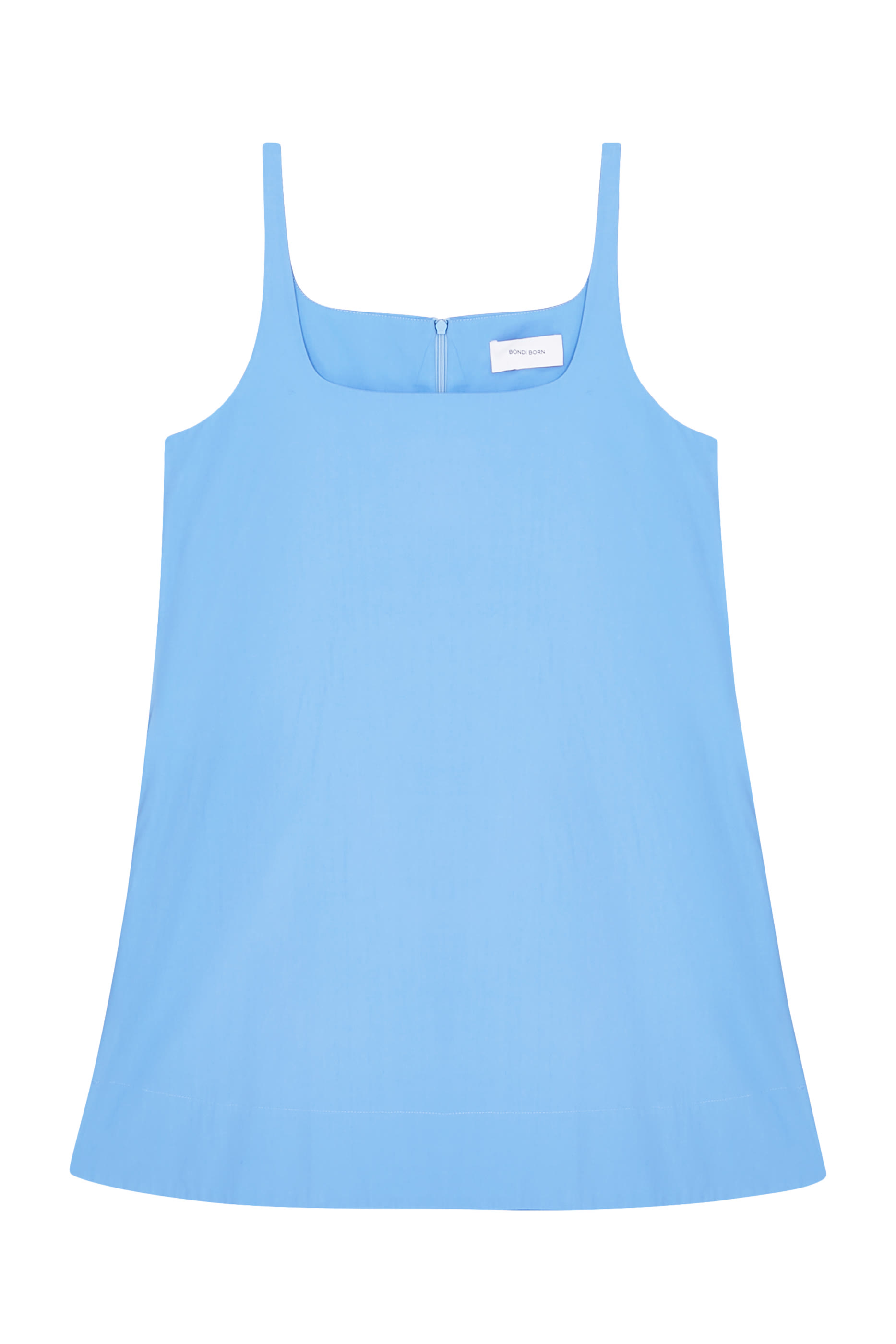 فستان أفيلا بقصة قصيرة فضفاضة