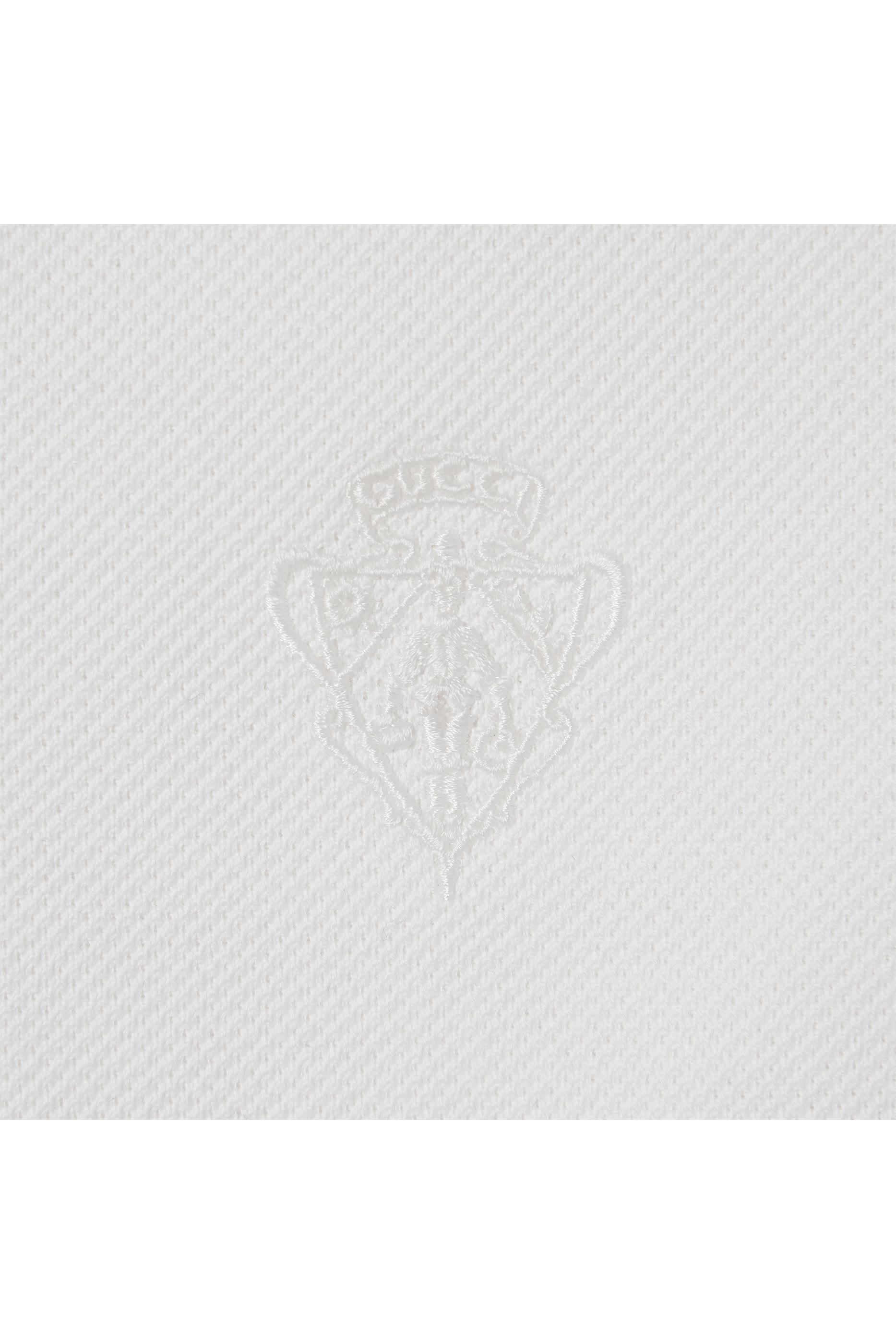 قميص بولو مطرز قطن بيكيه