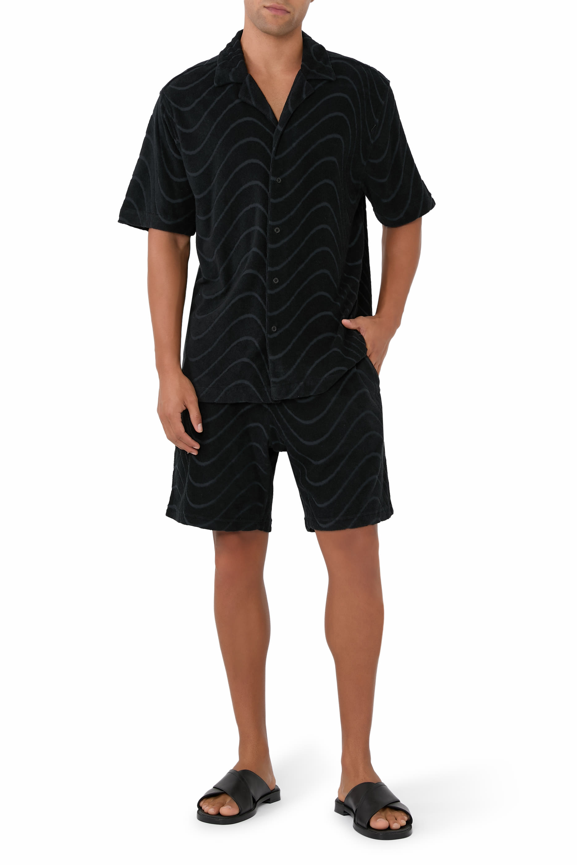 شورت أوغوستو قطن تيري